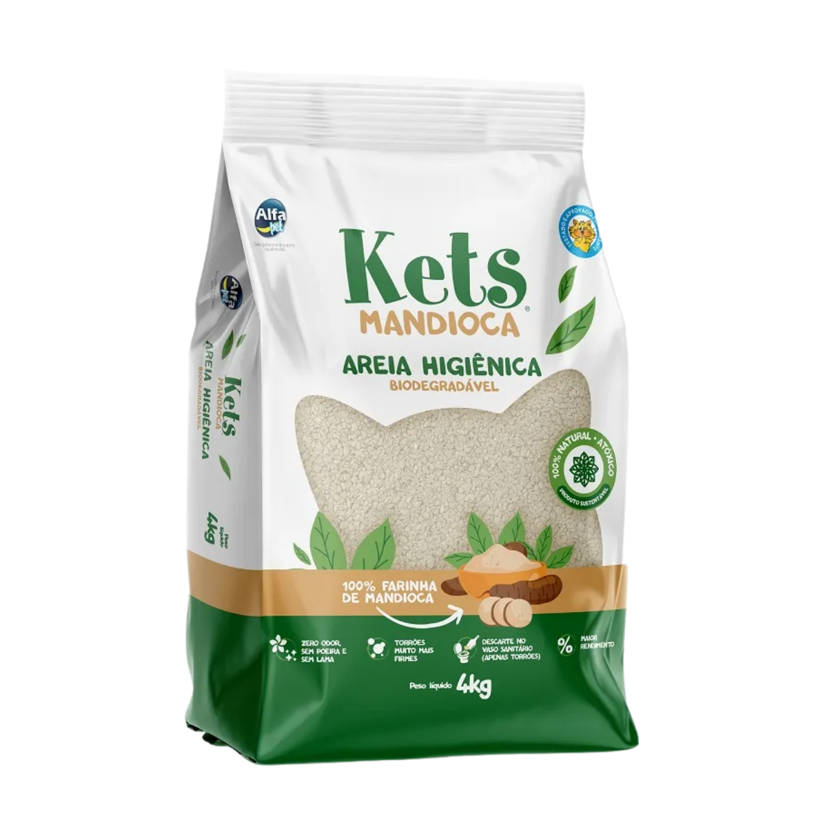 Imagem de GRANULADO DE EXTRATO DE MANDIOCA KETS 4KG