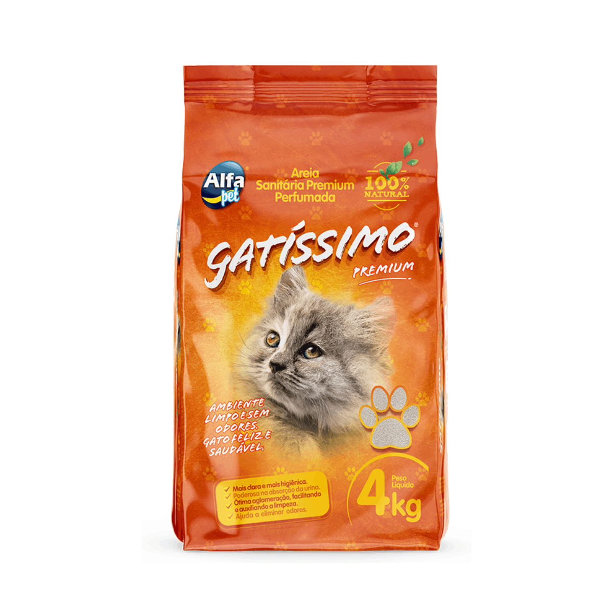 Imagem de AREIA SANITARIA GATISSIMO 4 KG