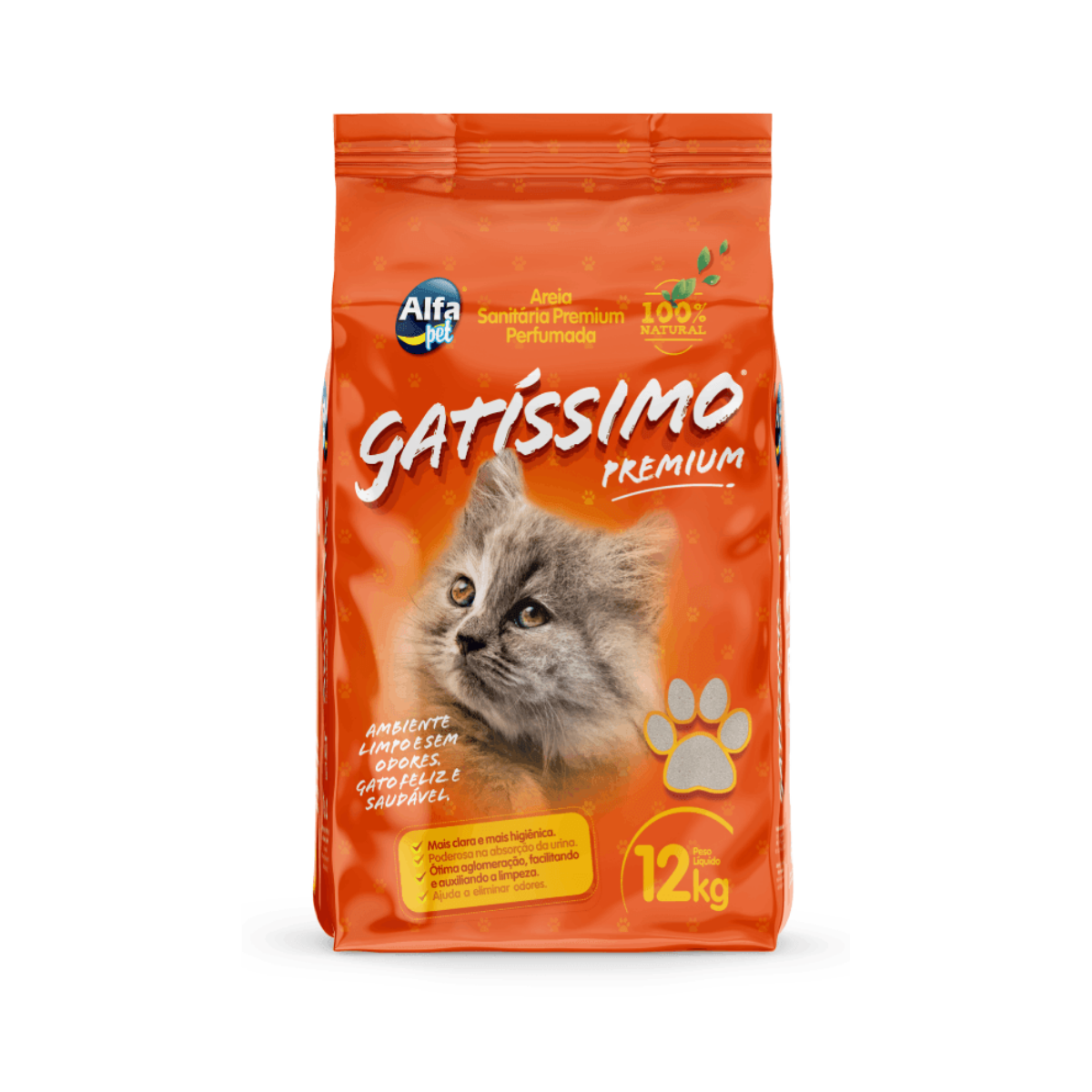 Imagem de AREIA SANITARIA GATISSIMO 12KG