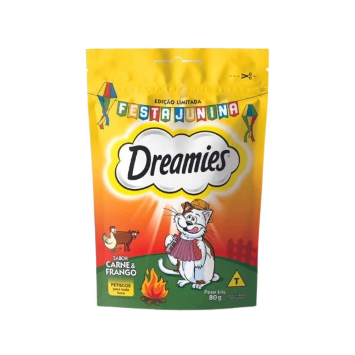 Imagem de DREAMIES SZ CARNE E FRANGO 80G