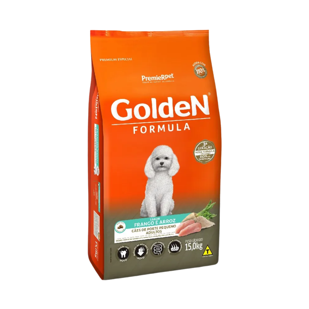 Imagem de GOLDEN FORMULA CAES ADULTO FRANGO MINI BITS 15 KG