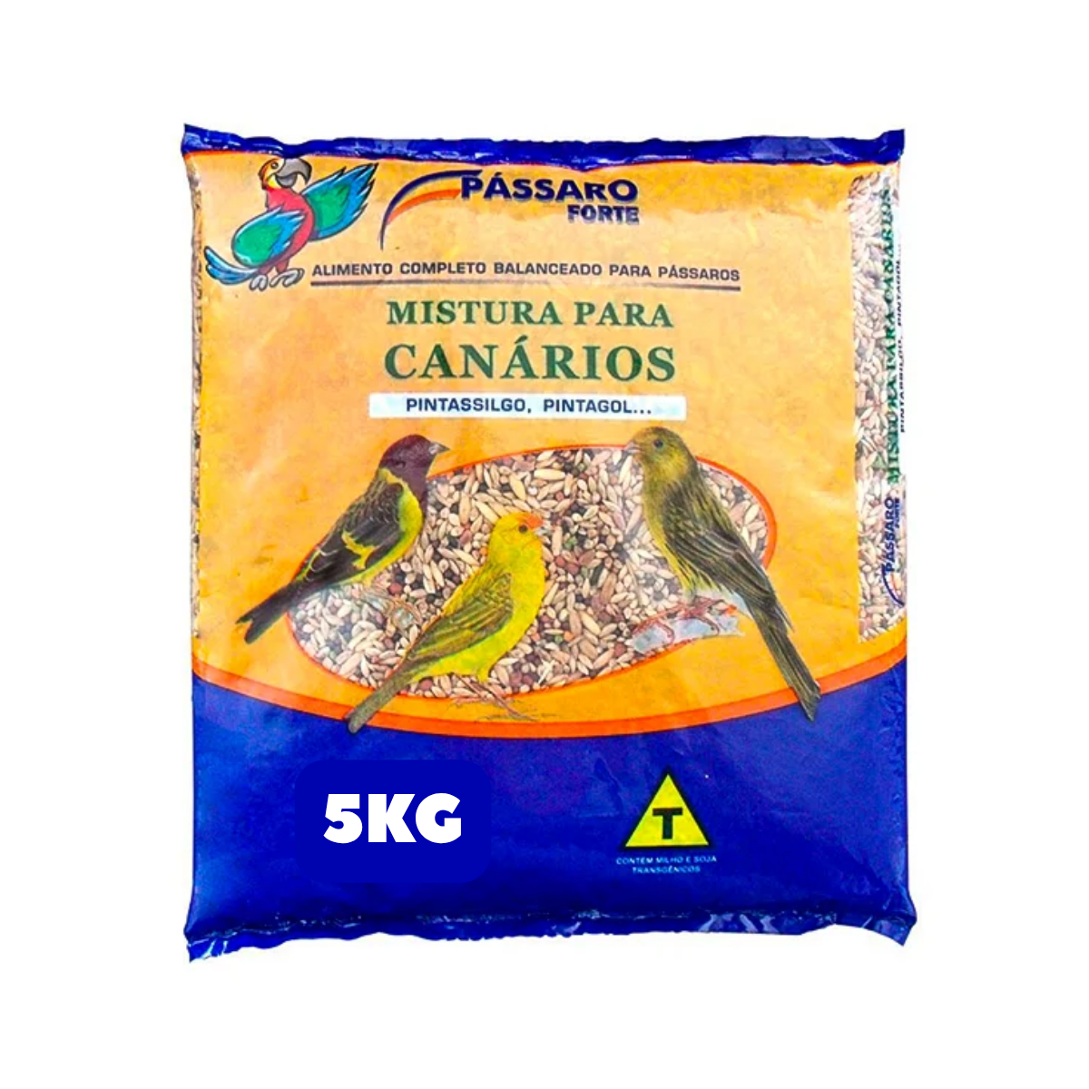Imagem de MISTURA CANARIOS PASSARO FORTE 5 KG