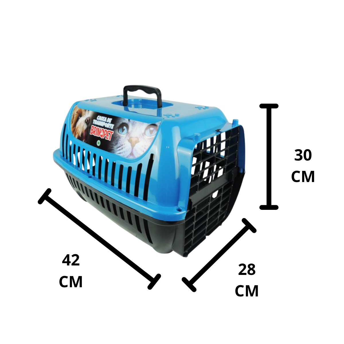 Imagem de *CAIXA DE TRANSPORTE N2 BRINQ PET