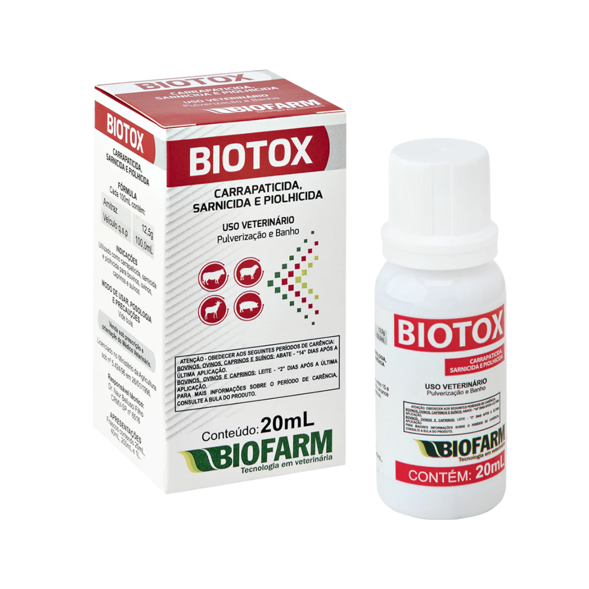 Imagem de BIOTOX PULVERIZAÇÃO E BANHO 20 mL