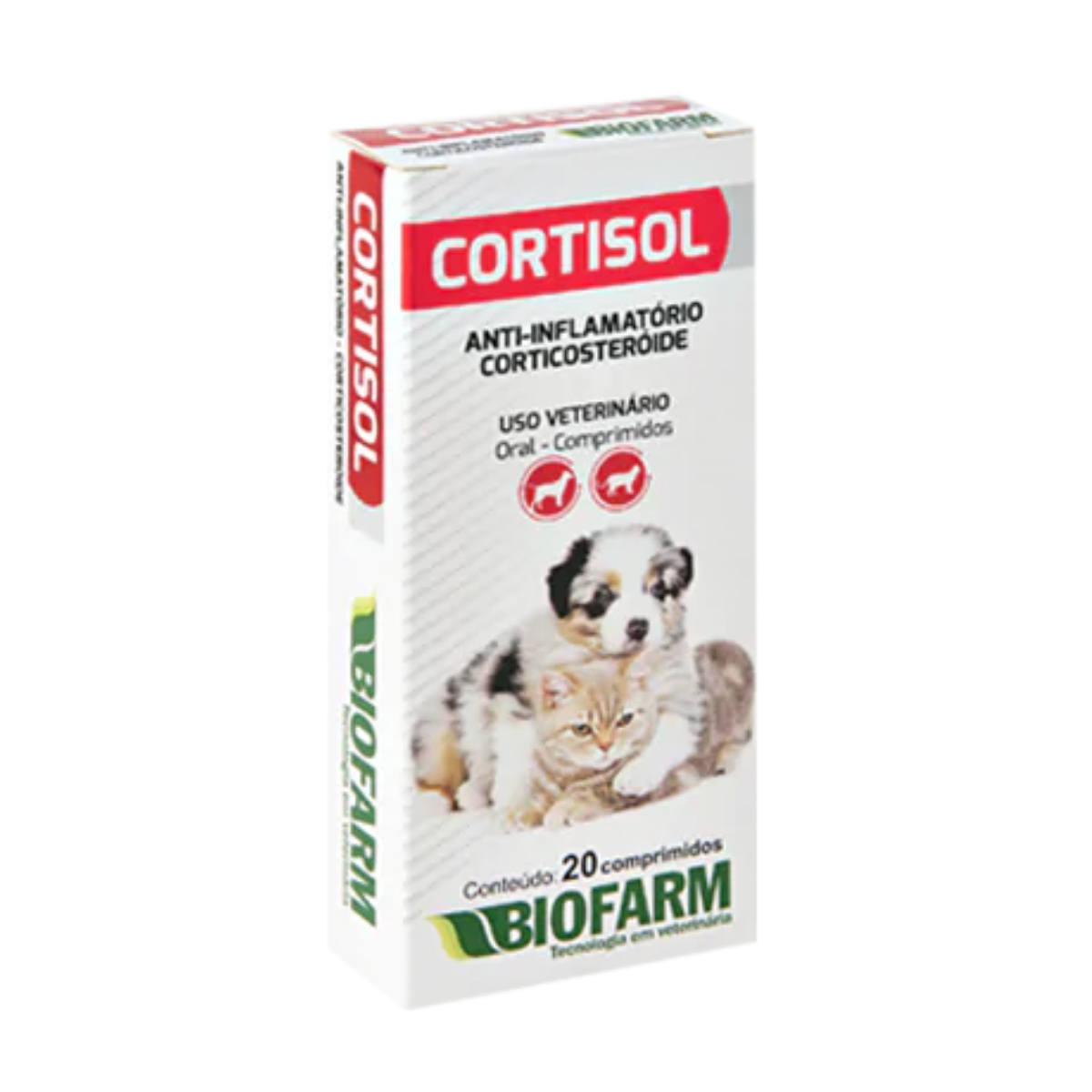 Imagem de CORTISOL CAIXA 20 COMPRIMIDOS