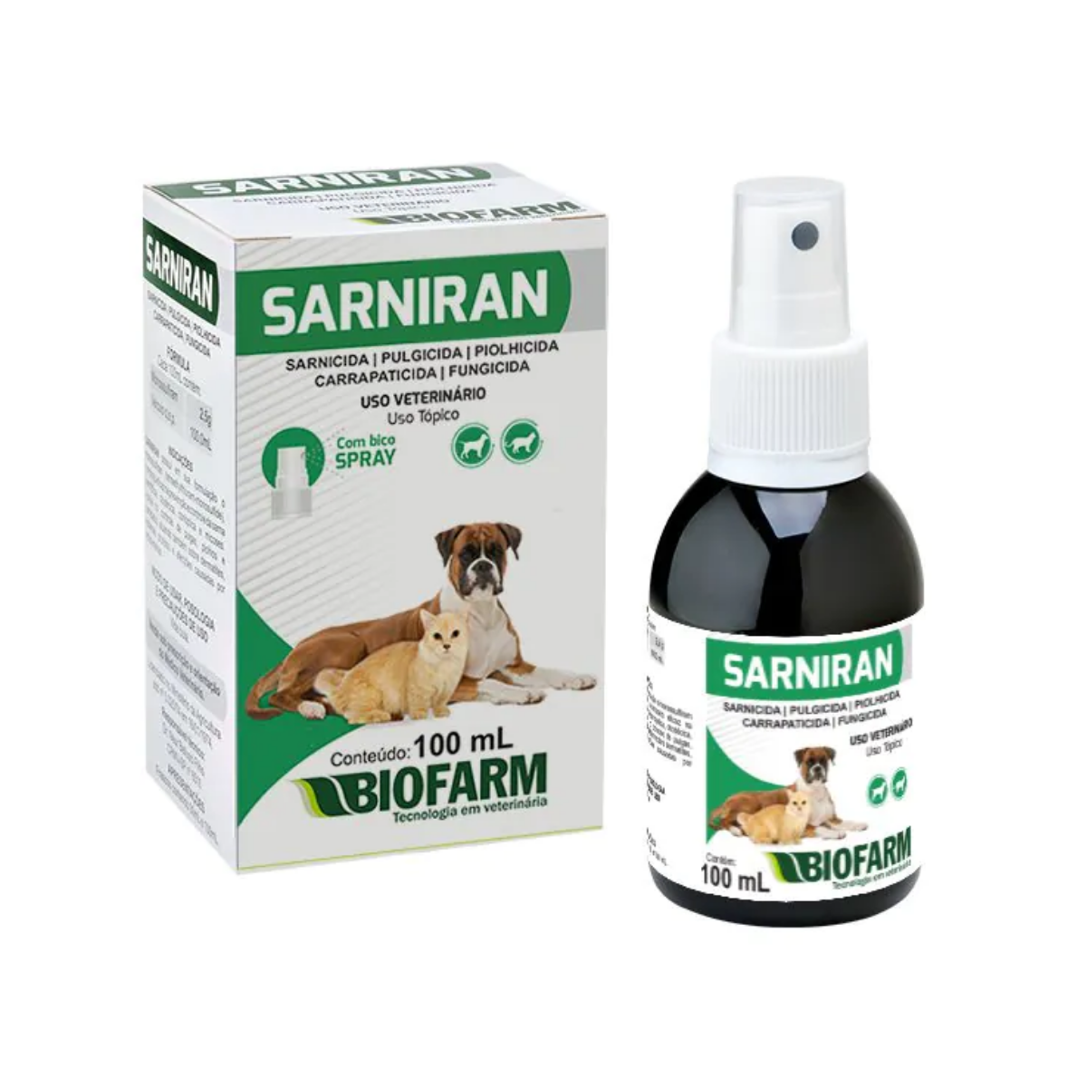 Imagem de SARNIRAN PET 100 mL