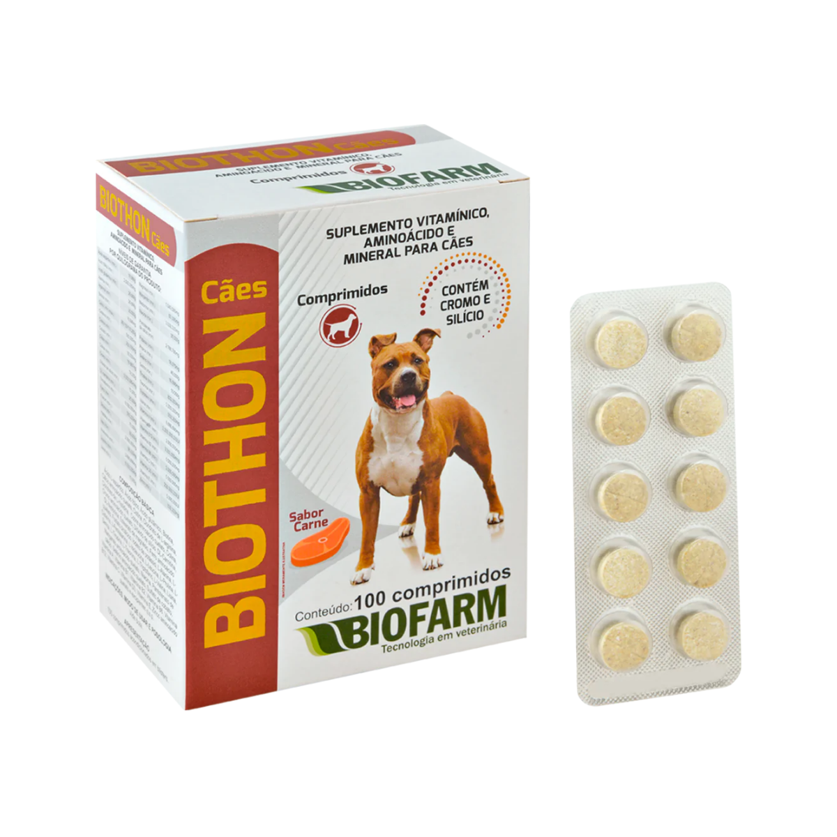 Imagem de BIOTHON CAES 100 COMPRIMIDOS