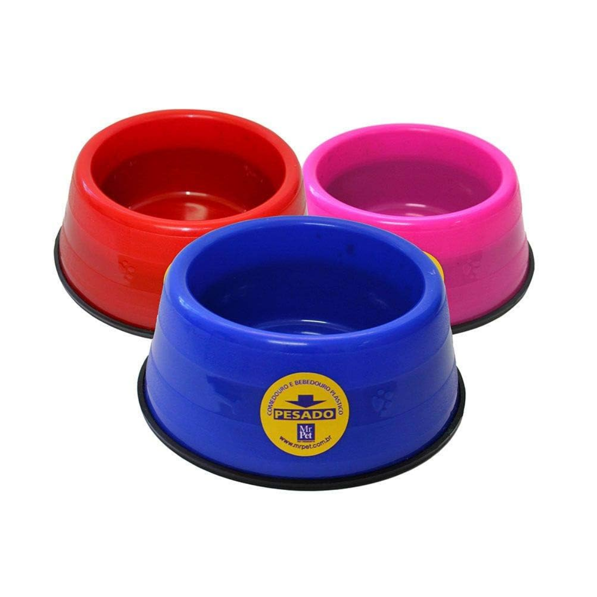 Imagem de *COMEDOURO PESADO COLORIDO MR PET PEQUENO