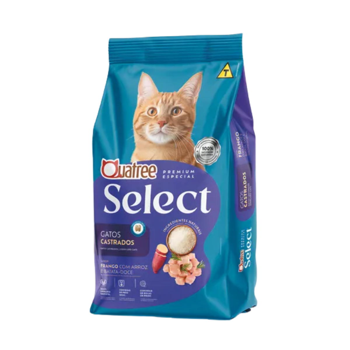 Imagem de QUATREE SELECT GATOS CASTRADOS FRANGO 10.1KG