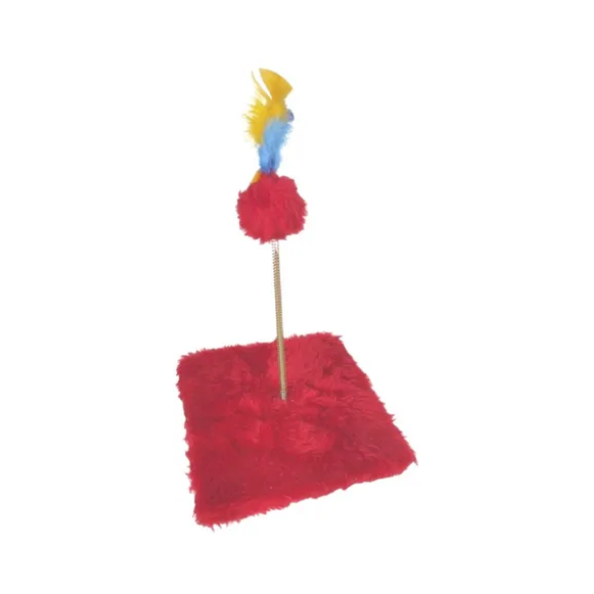 Imagem de BRINQUEDO COM MOLA QUADRADO YAN PET