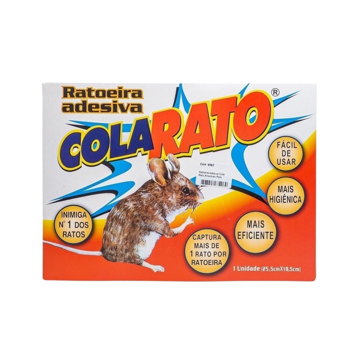 Imagem de RATOEIRA COLA RATO AMERICAN PET