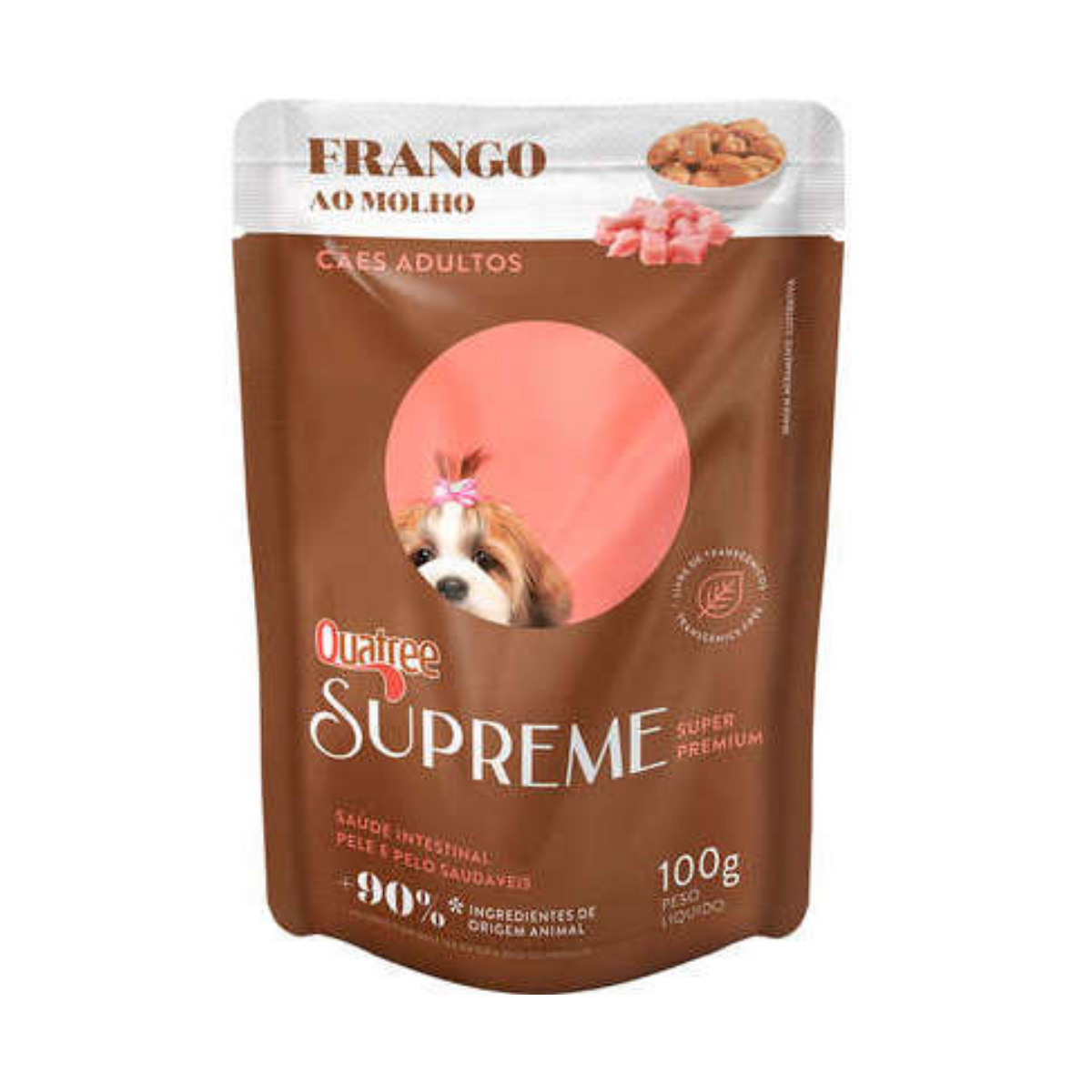 Imagem de QUATREE SUPREME SACHE CAES ADULTOS FRANGO 100G