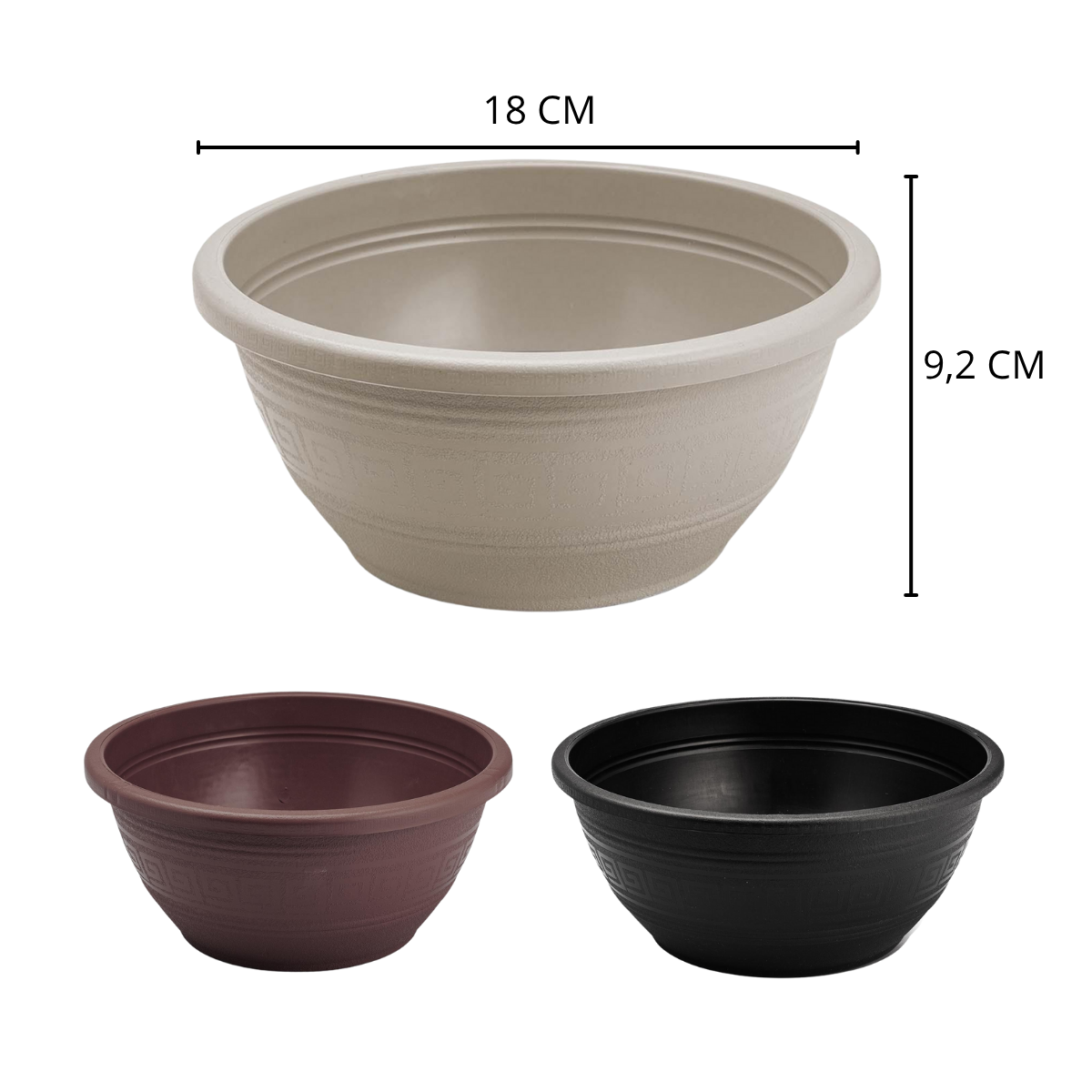 Imagem de TACHO REDONDO P 1,7L PRETO