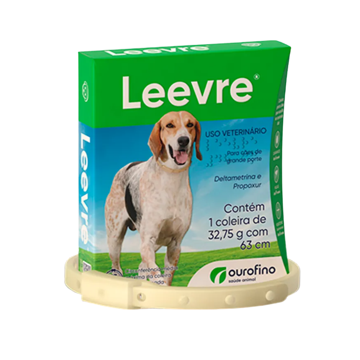 Imagem de COLEIRA ANTIPULGAS LEEVRE 63CM OUROFINO