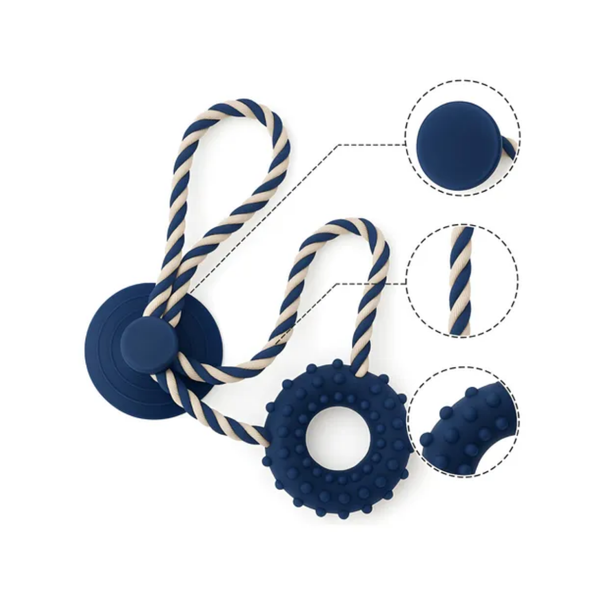 Imagem de PUXE PET COM ANEL MEDIO UNIDADE