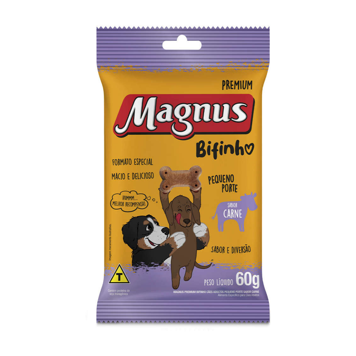 Imagem de MAGNUS BIFINHO PORTE PEQUENO CARNE 60G