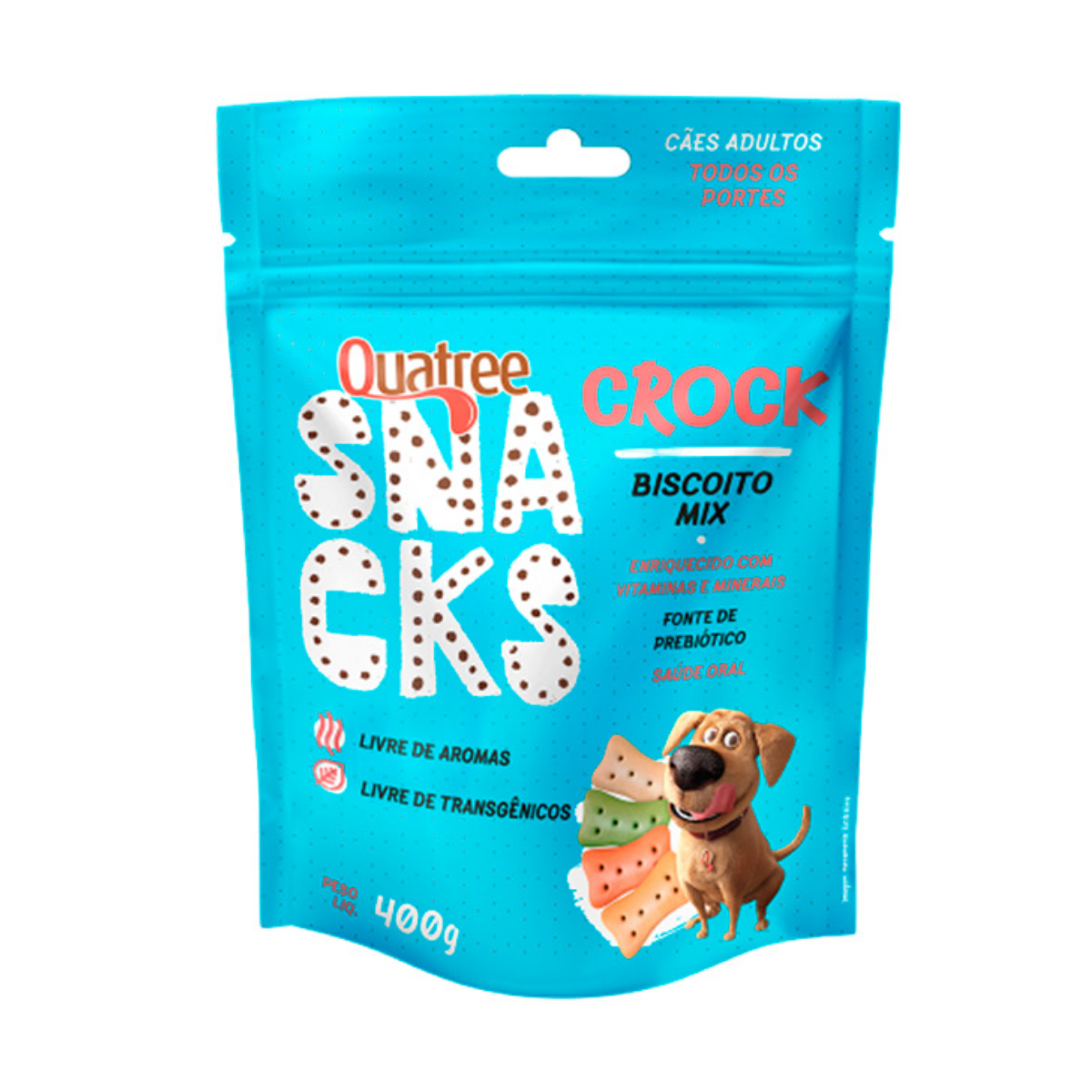 Imagem de QUATREE SNACKS CROCK MIX 400G