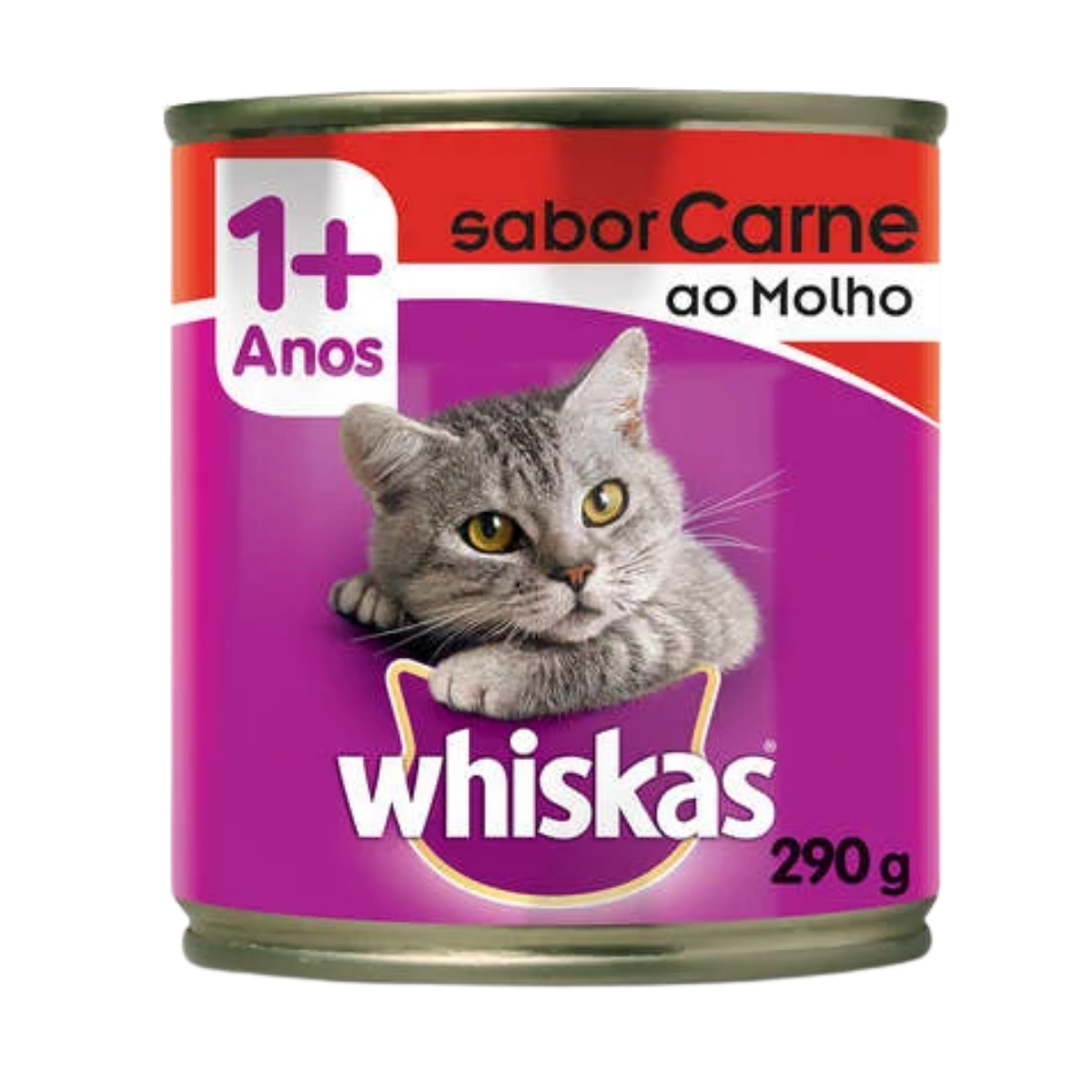 Imagem de LATA WHISKAS CARNE AO MOLHO 280G