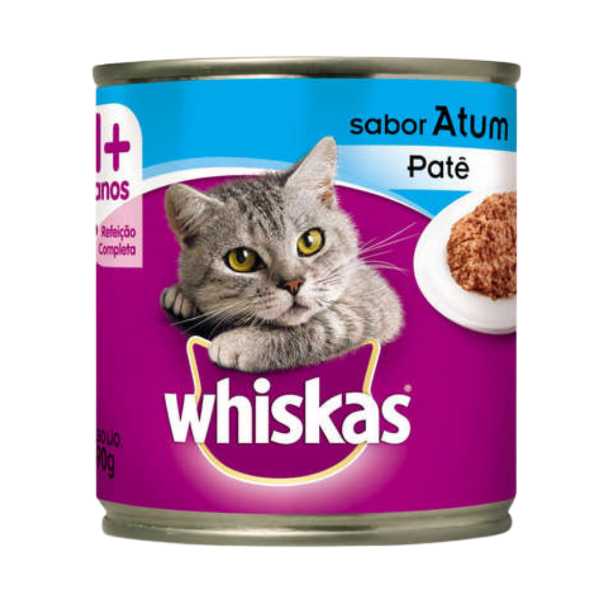 Imagem de LATA WHISKAS ATUM PATÊ 280G