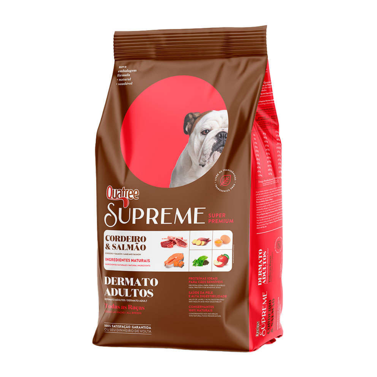 Imagem de QUATREE SUPREME DERMATO ADULTOS TODAS AS RACAS 3KG