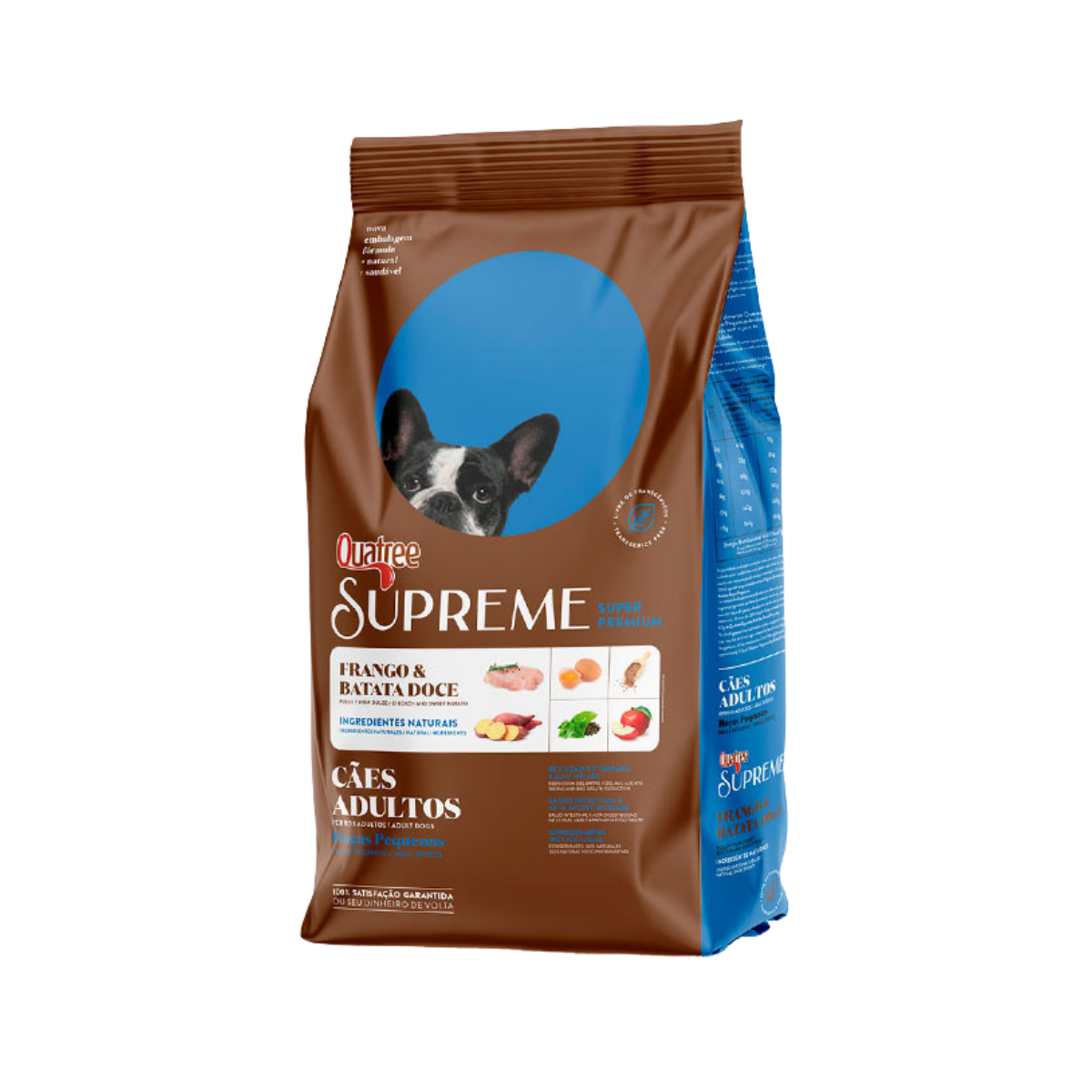 Imagem de RAÇÃO PARA CACHORRO QUATREE SUPREME ADULTO RAÇAS PEQUENAS 10KG