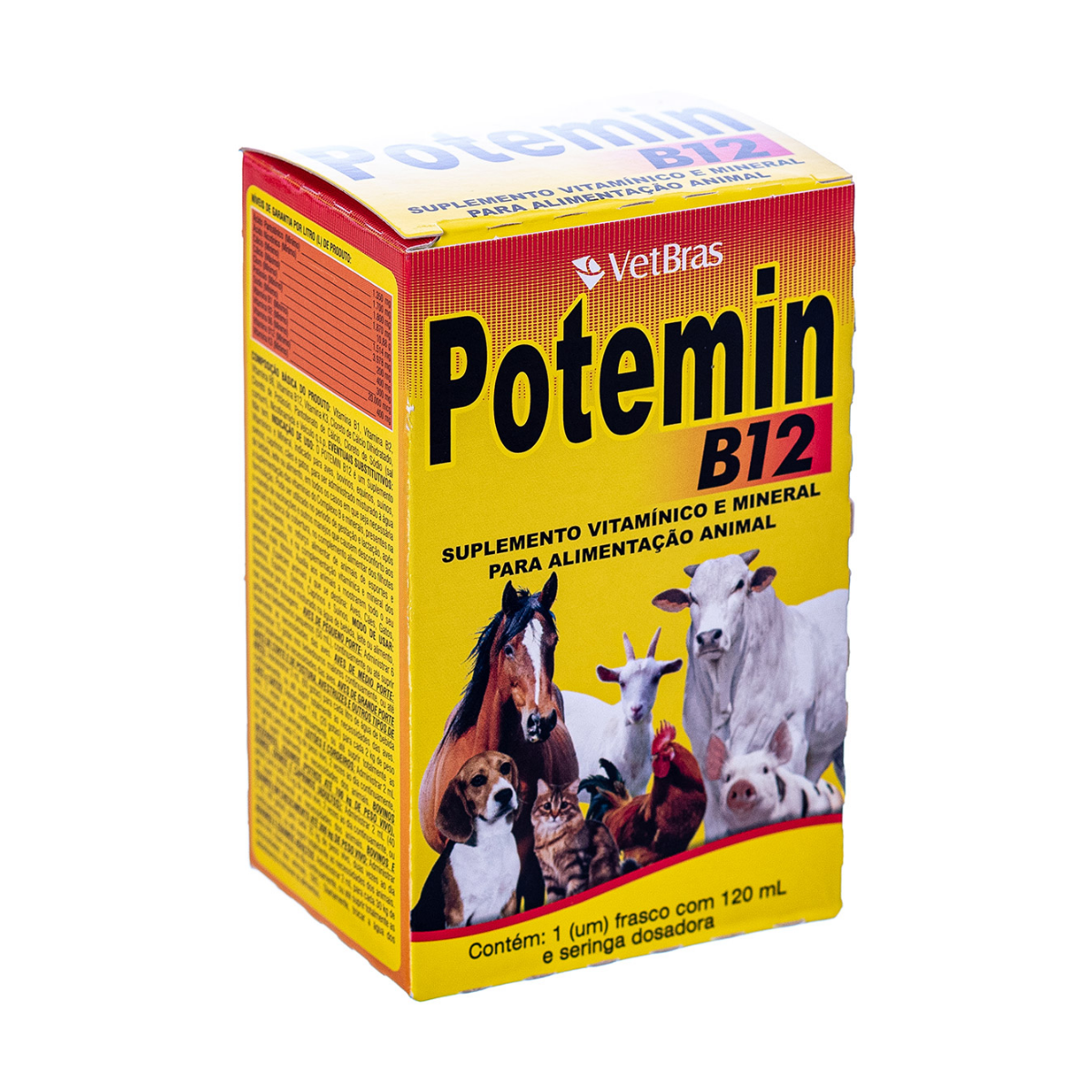 Imagem de POTEMIN B12 SUPLEM VITAMINICO MINER 120ML