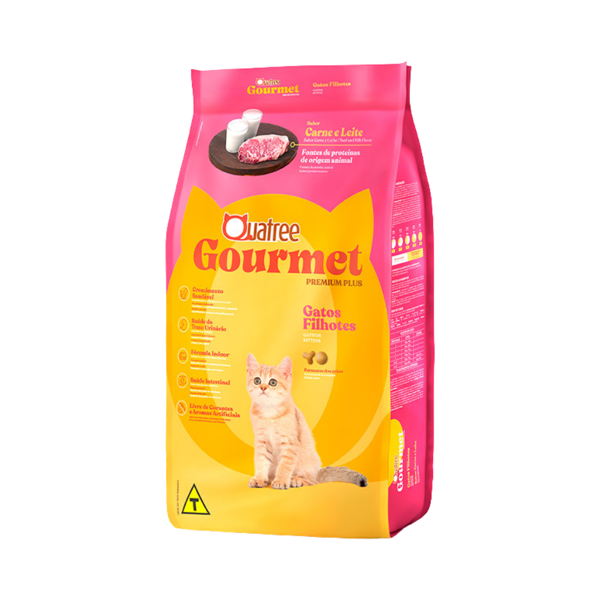 Imagem de QUATREE GOURMET GATOS FILHOTES 20KG