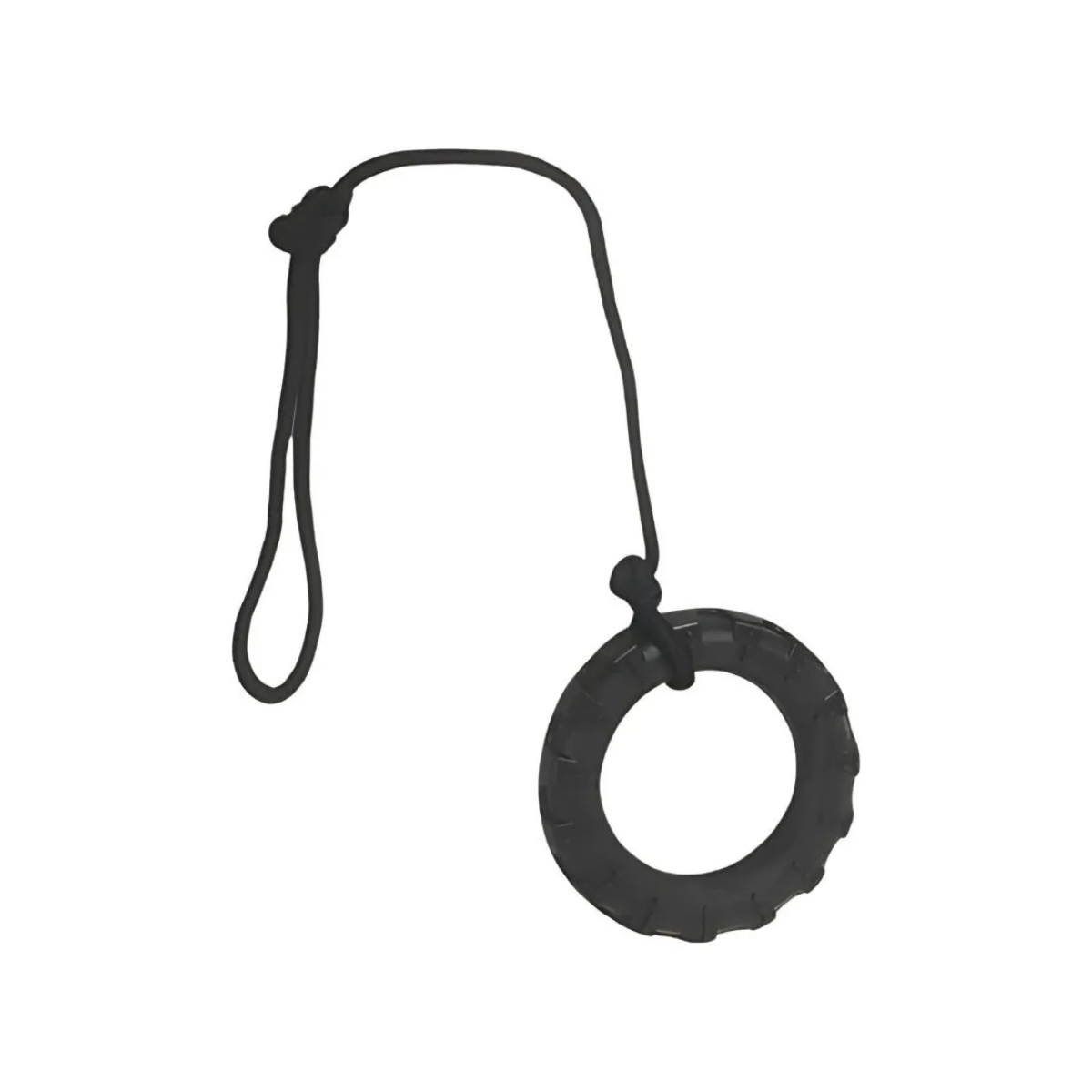 Imagem de PNEU MACICO MEDIO PRETO COM CORDA UR UNID