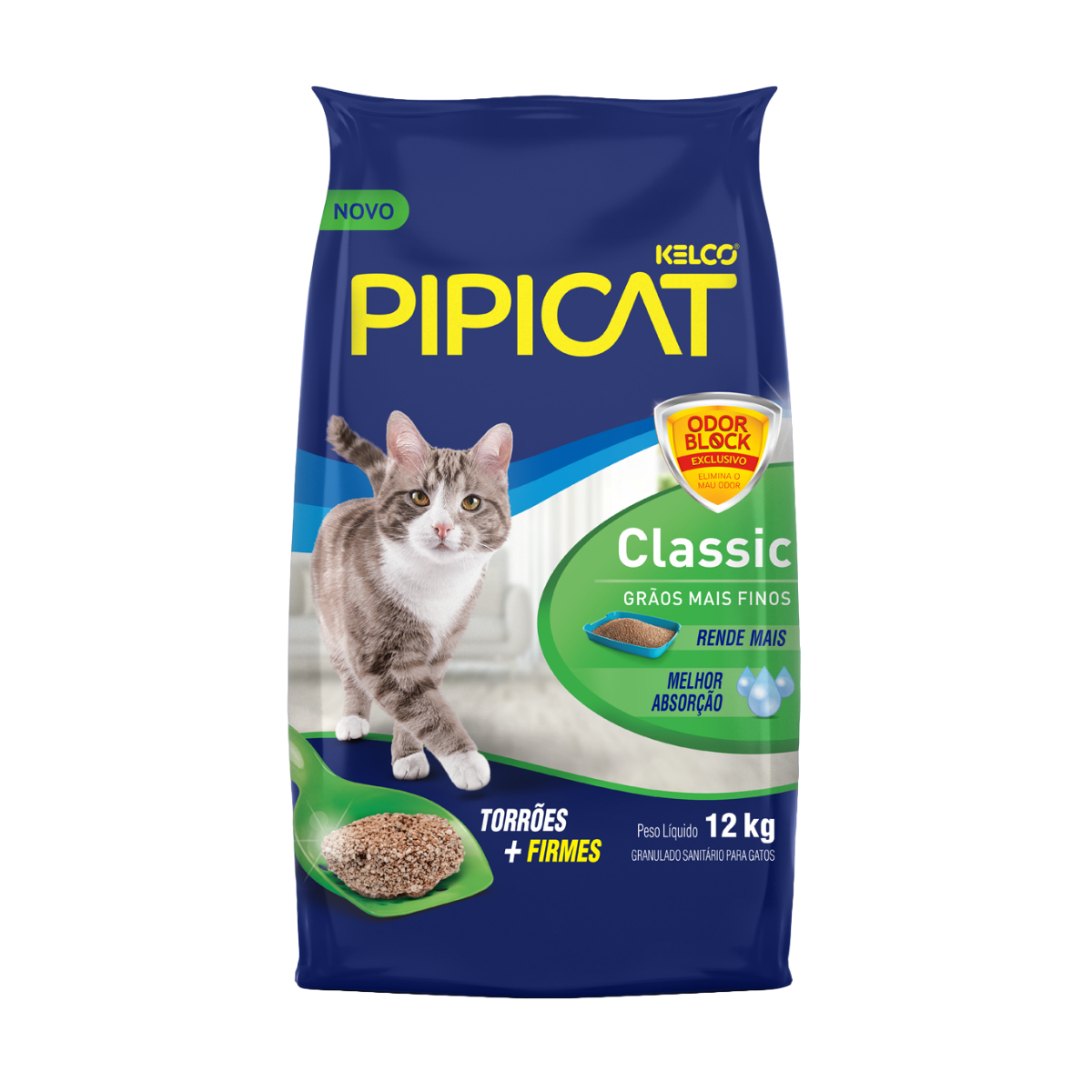 Imagem de Areia Pipicat Classic 12kg