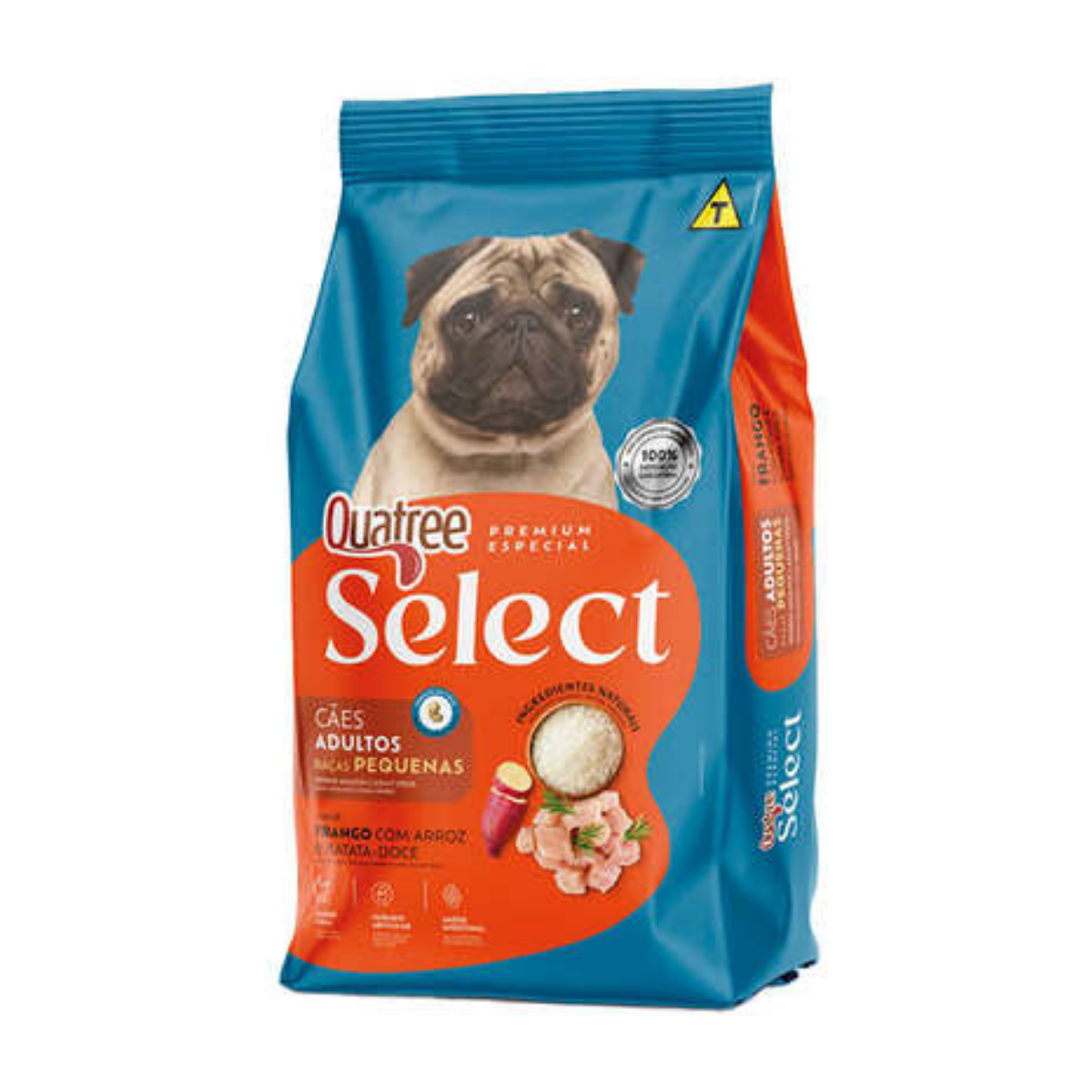 Imagem de RAÇÃO PARA CACHORRO QUATREE SELECT ADULTOS RAÇAS PEQUENAS 3KG