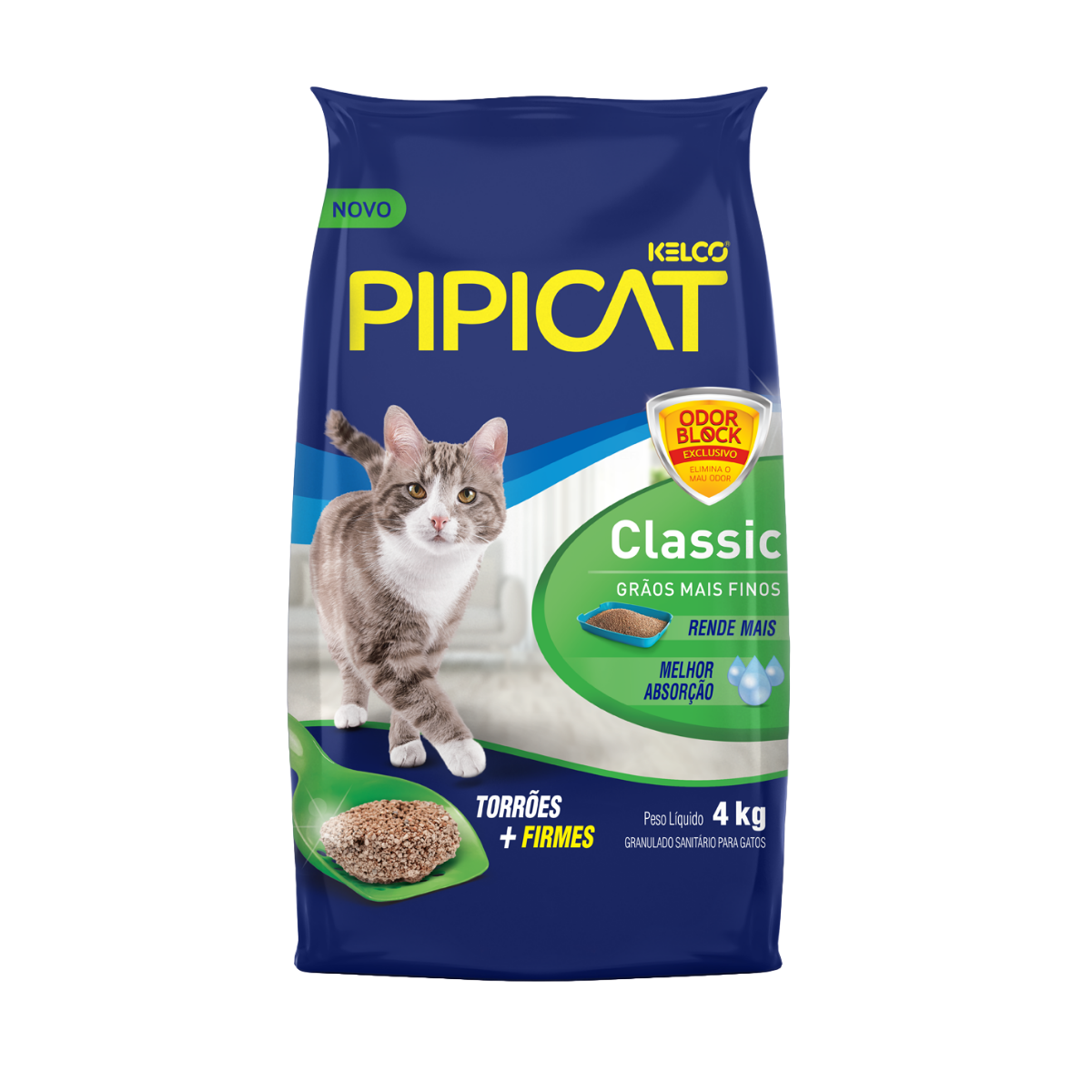 Imagem de Areia Pipicat Classic 4kg