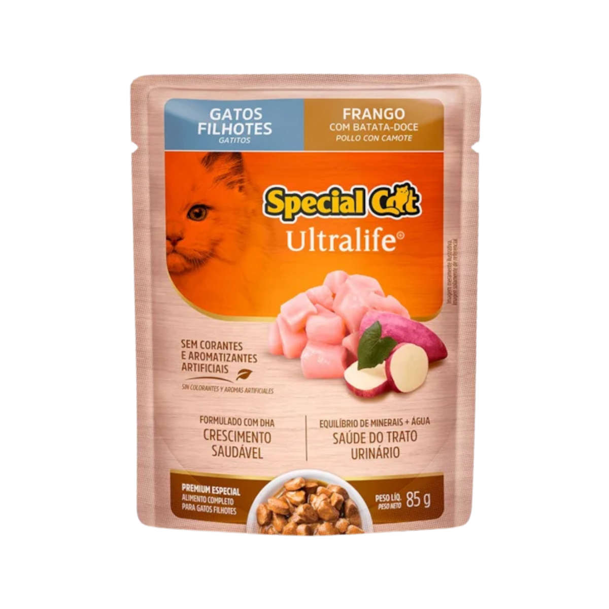 Imagem de SACHÊ SPECIAL CAT FILHOTES FRANGO AO MOLHO 85G