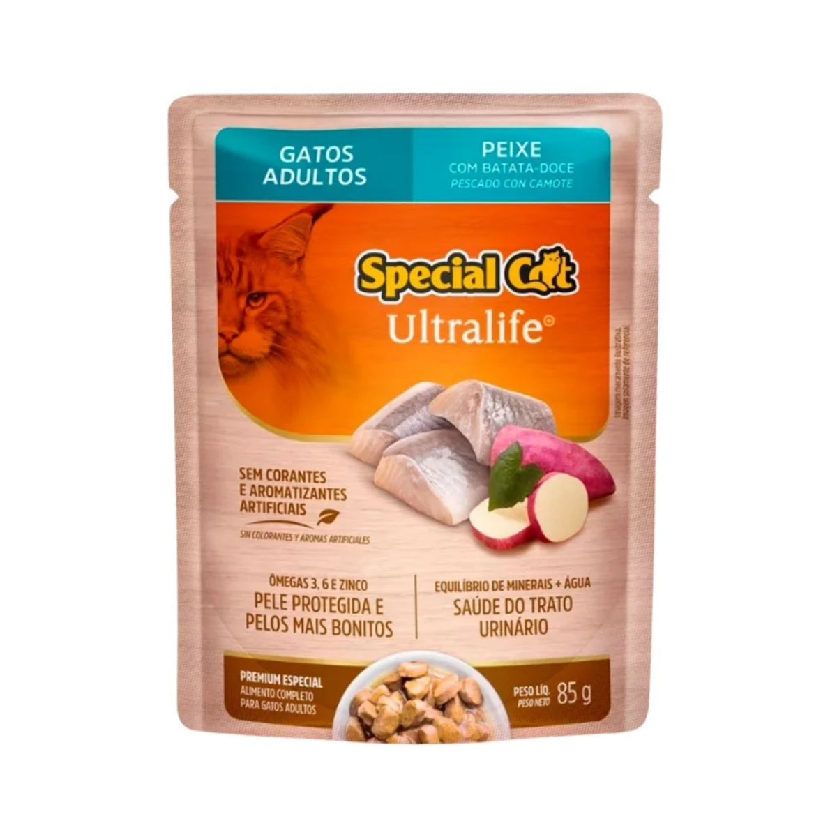Imagem de SACHÊ SPECIAL CAT ADULTOS PEIXE AO MOLHO 85G