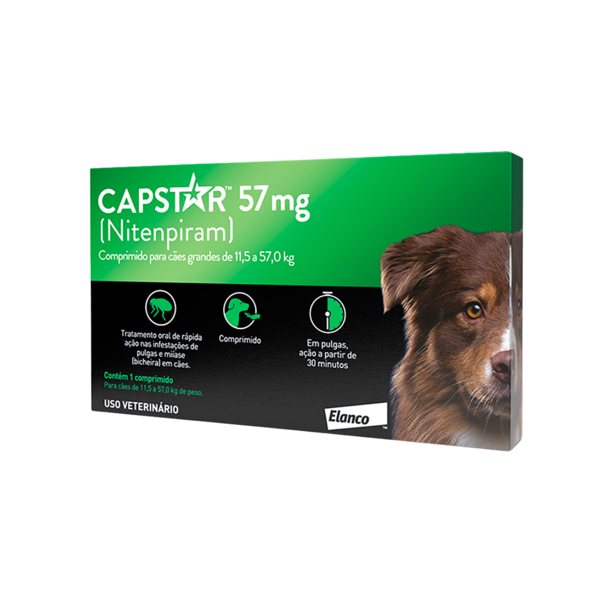 Imagem de CAPSTAR 11,5KG ATÉ 57,0KG 11,4MG 1 COMPRIMIDO