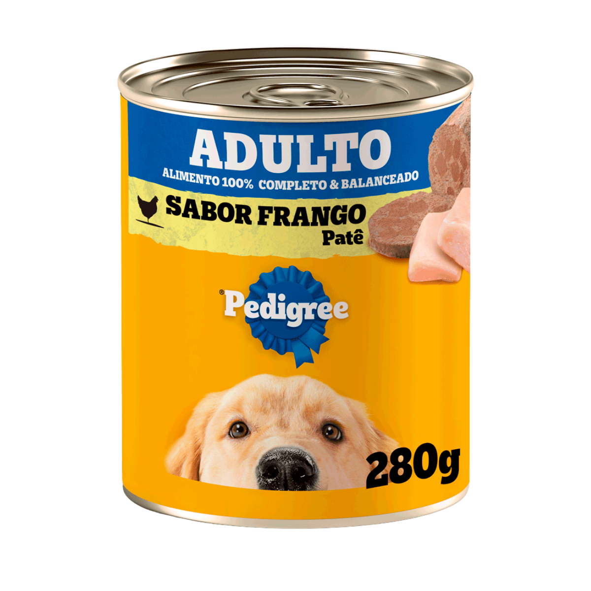 Imagem de LATA PEDIGREE ADULTO FRANGO PATÊ 280G