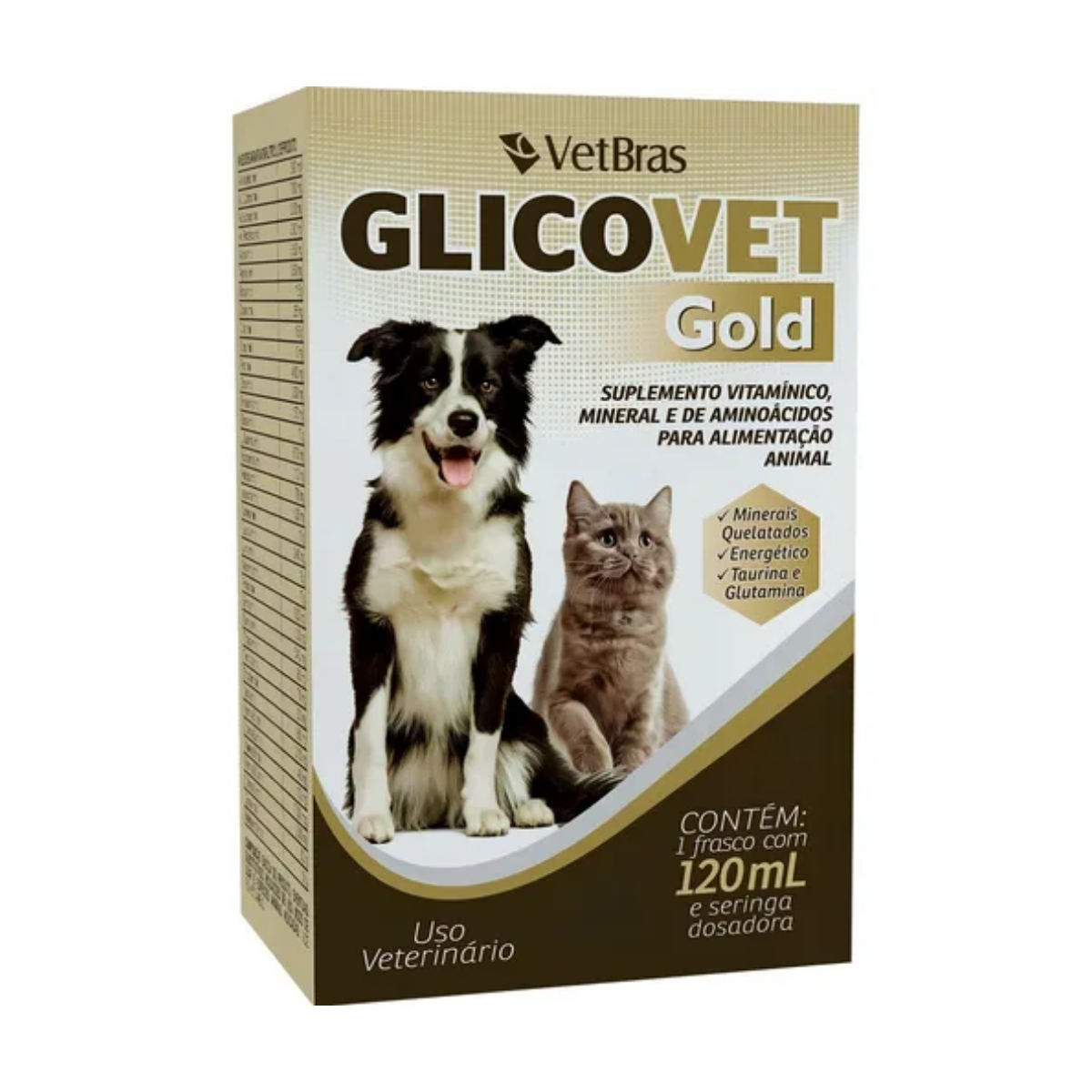 Imagem de GLICOVET GOLD 120ML