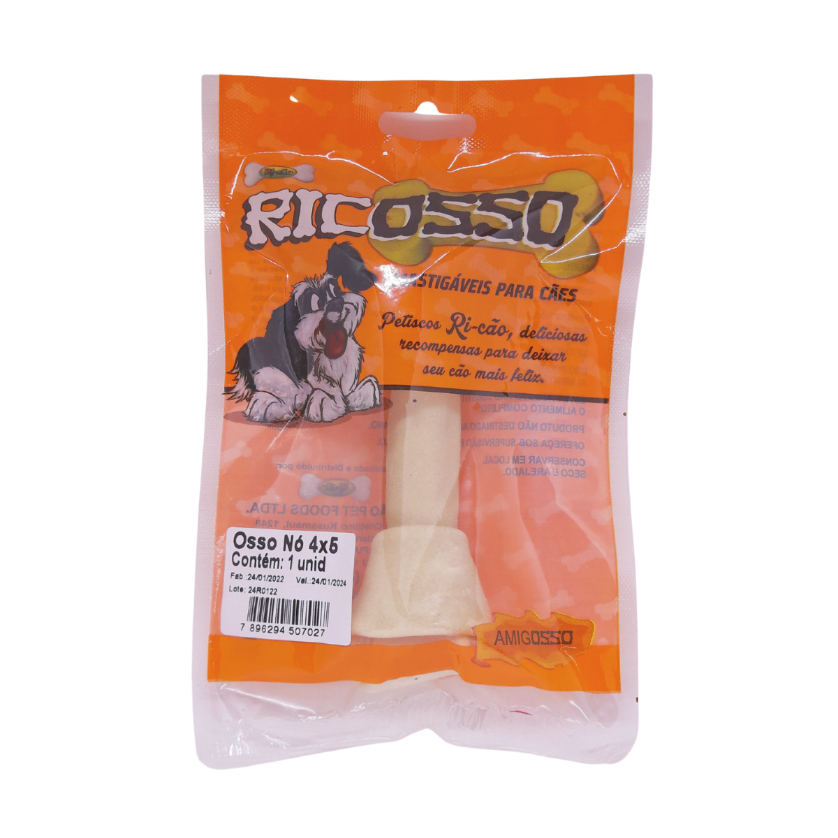 Imagem de OSSO NÓ RICOSSO 4X5 CARTELA