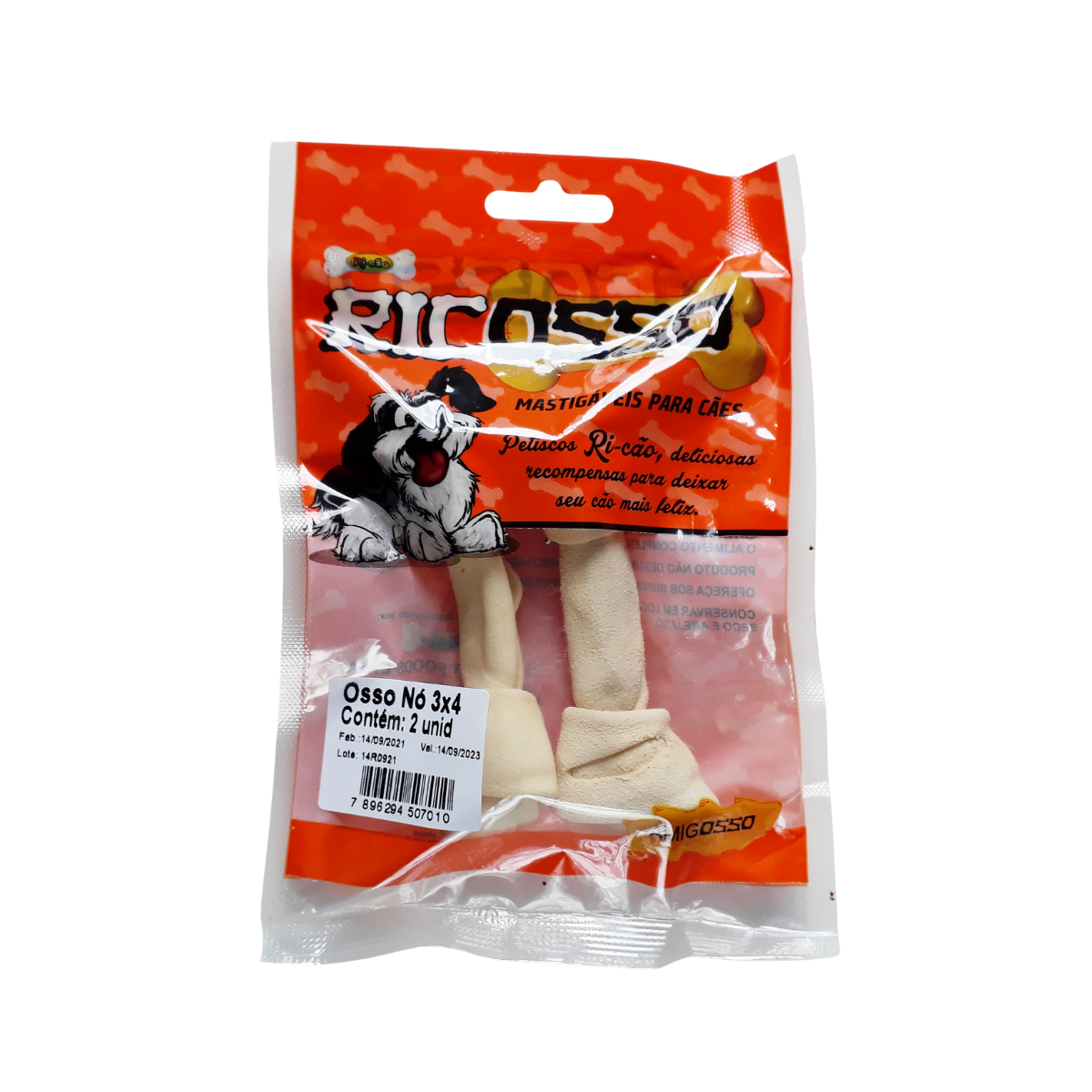 Imagem de OSSO NÓ RICOSSO 3X4 CARTELA
