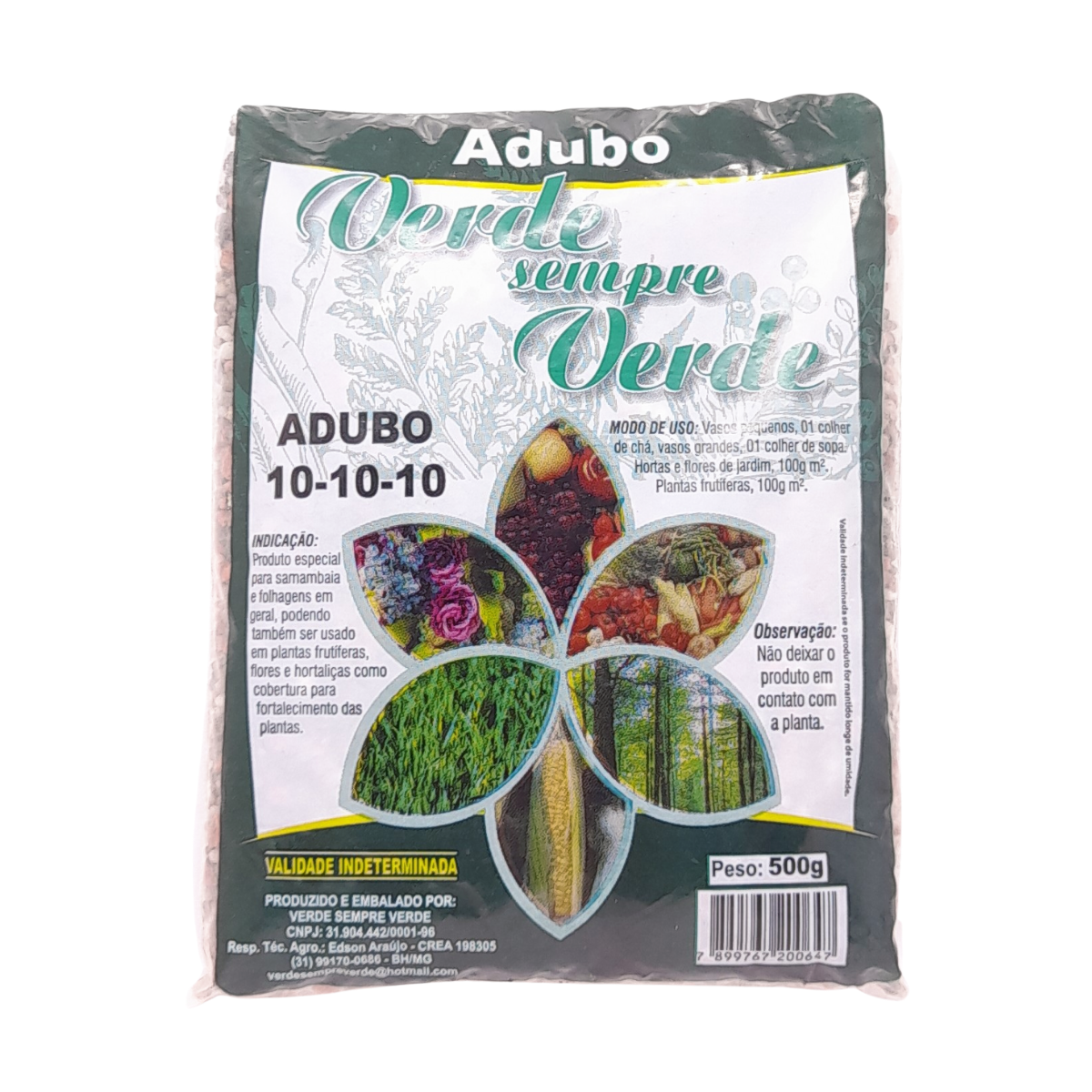 Imagem de *FERTILIZANTE 10 -10 -10 500G