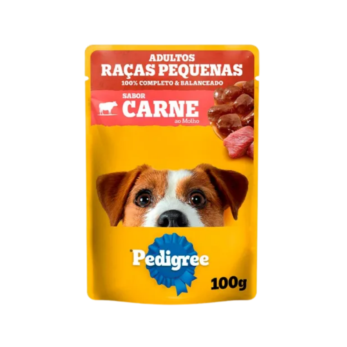 Imagem de PEDIGREE SACHE RAÇAS PEQUENAS CARNE 100G