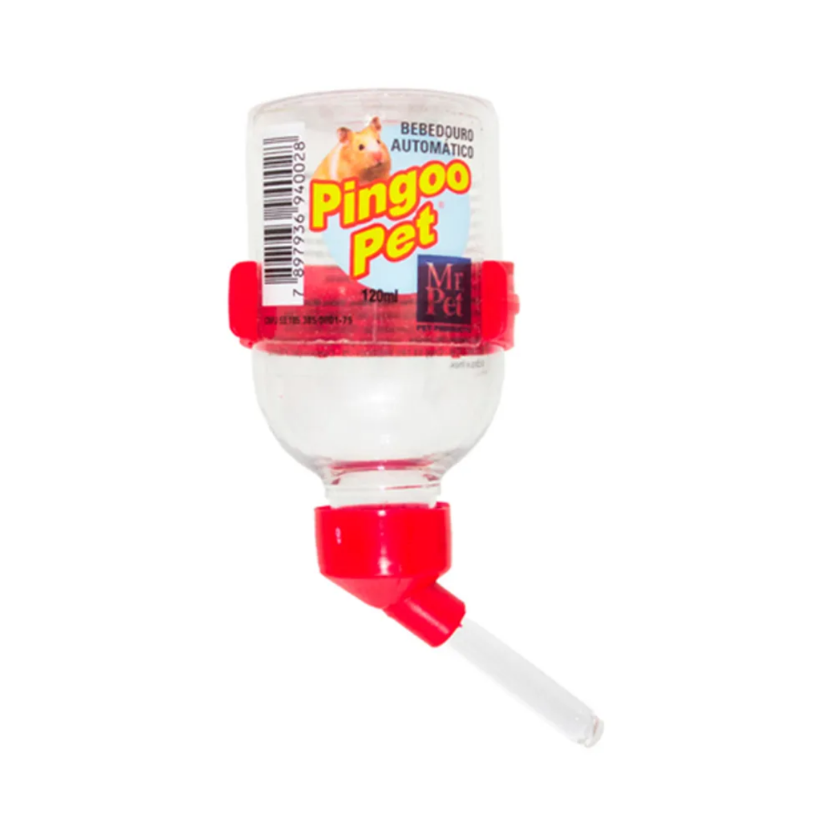 Imagem de BEBEDOURO HAMSTER PINGO PET 120ML
