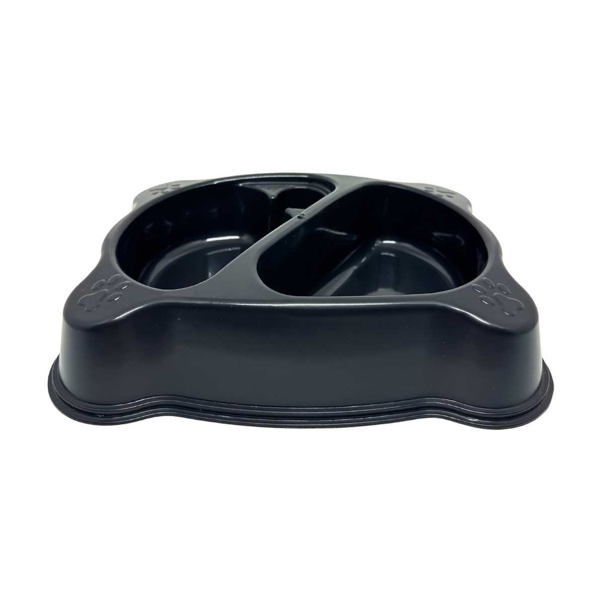 Imagem de COMEDOURO DUPLO GARRAFA ADULTO 1200 ML - PRETO 2D PET