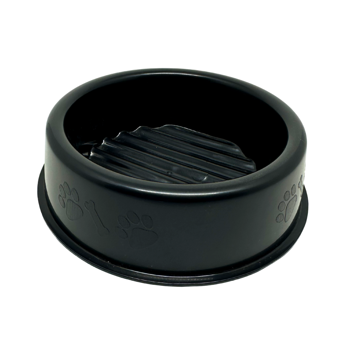 Imagem de COMEDOURO N 4 - 1500 ML - PRETO 2D PET