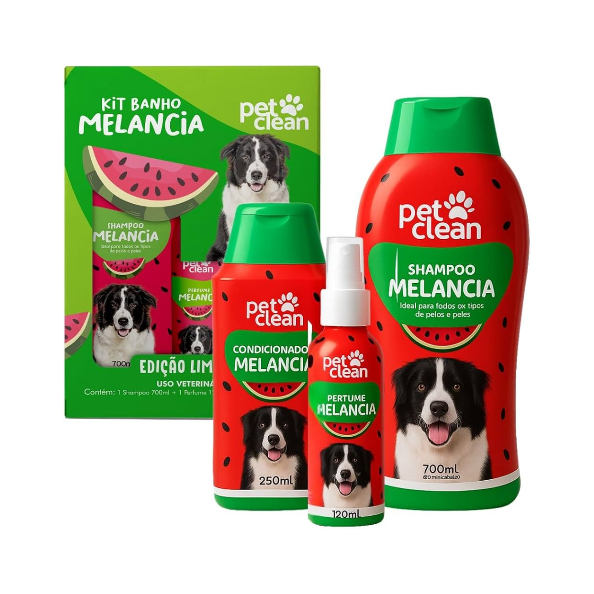 Imagem de KIT BANHO MELANCIA PET CLEAN