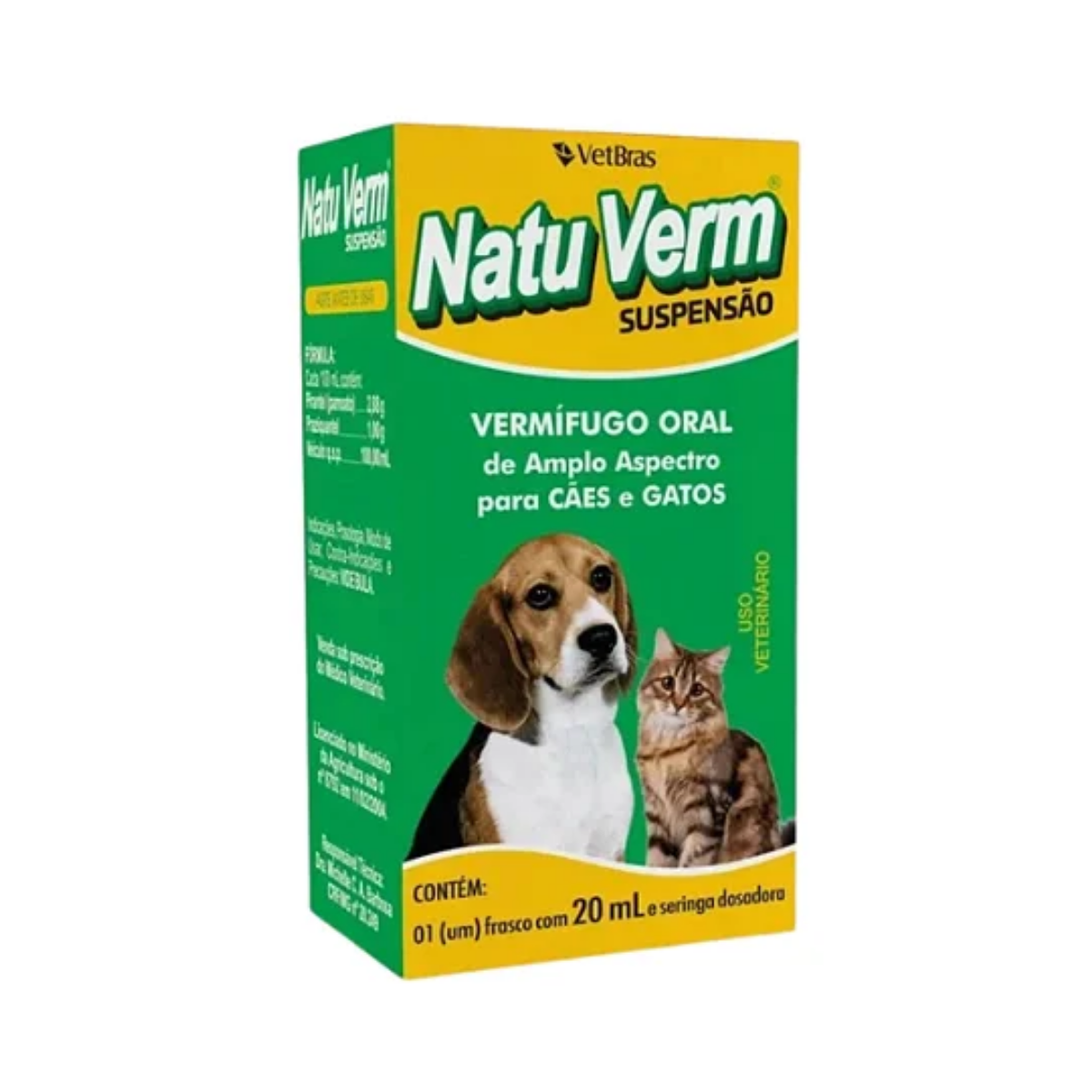 Imagem de NATUVERM SUSPENÇÃO 20ML