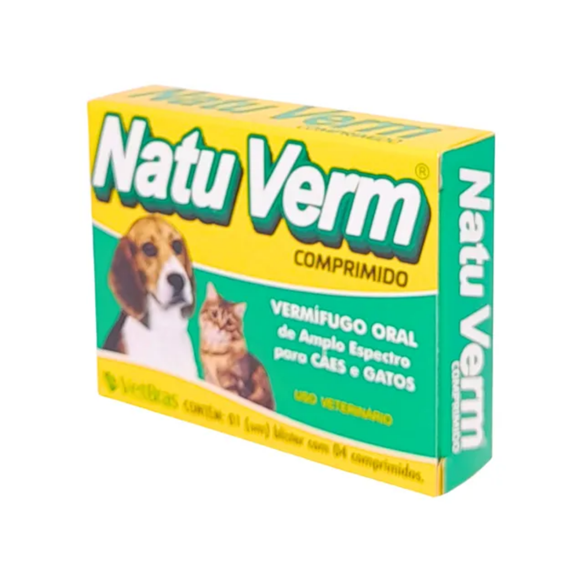 Imagem de NATUVERM COMPOSTO 4 COMPRIMIDOS