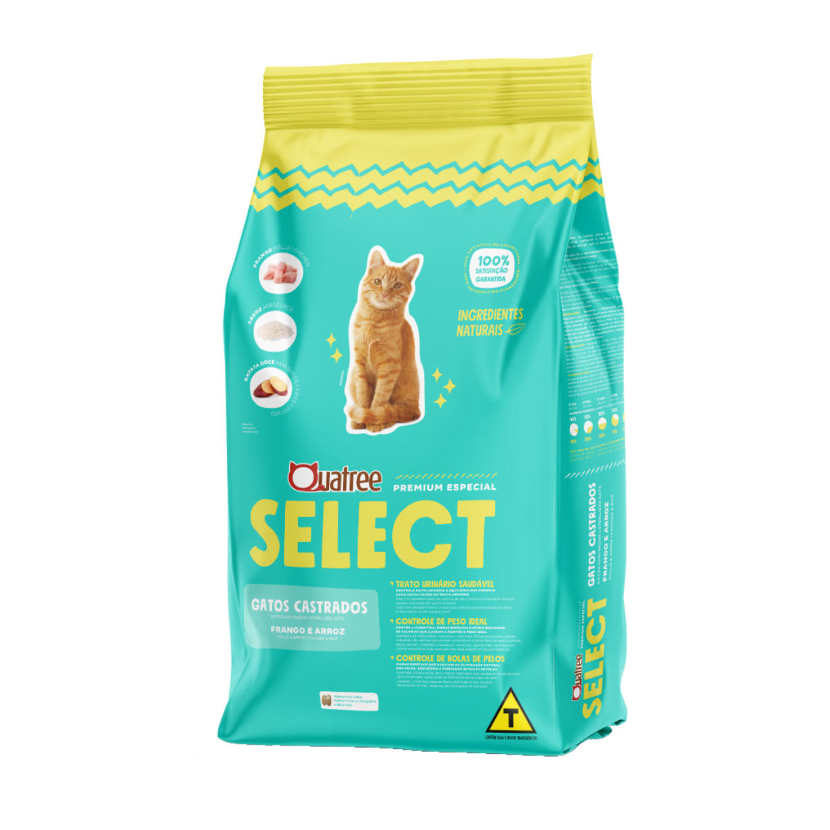 Imagem de QUATREE SELECT GATOS ADULTOS 10.1KG