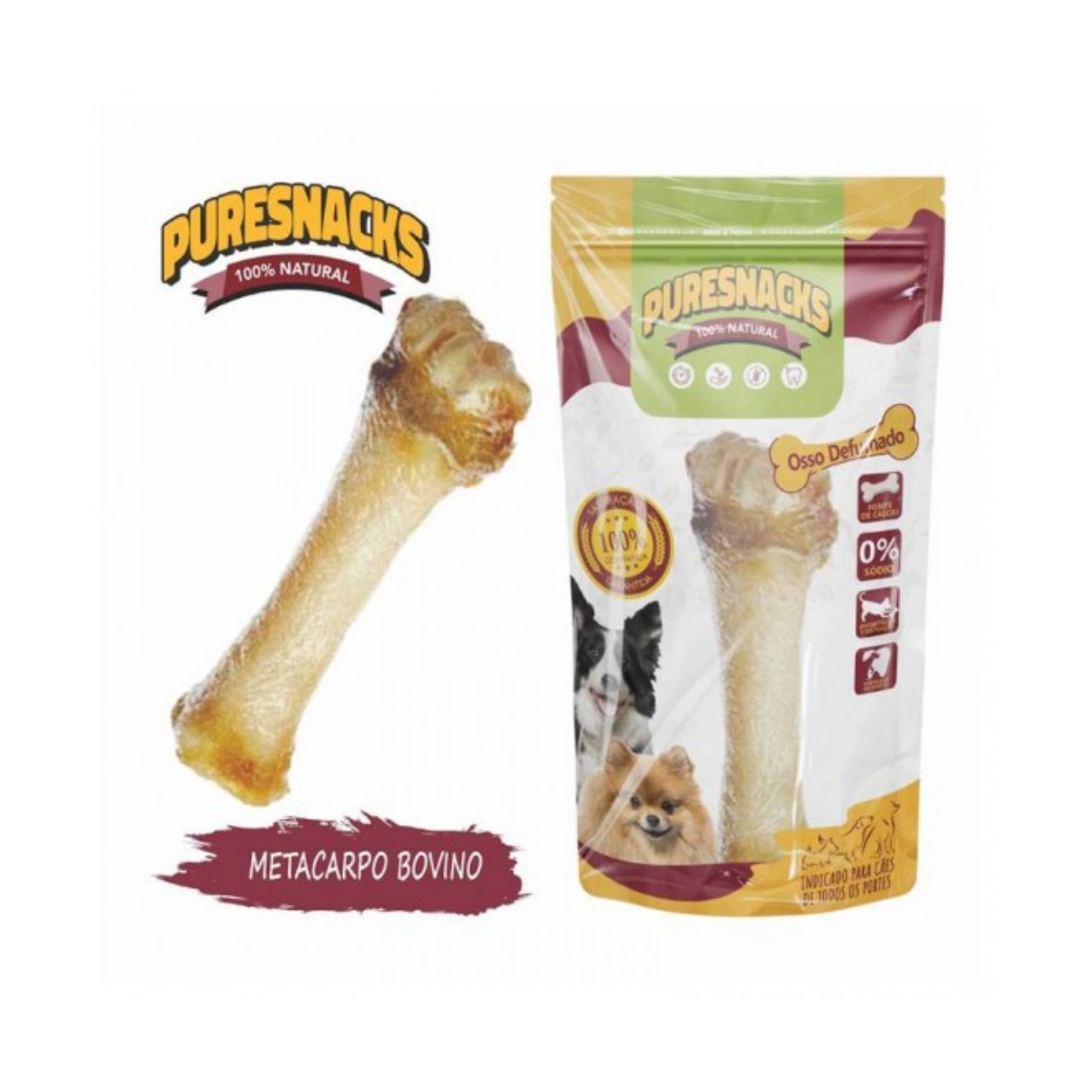 Imagem de METACARPO BOVINO PURESNACKS