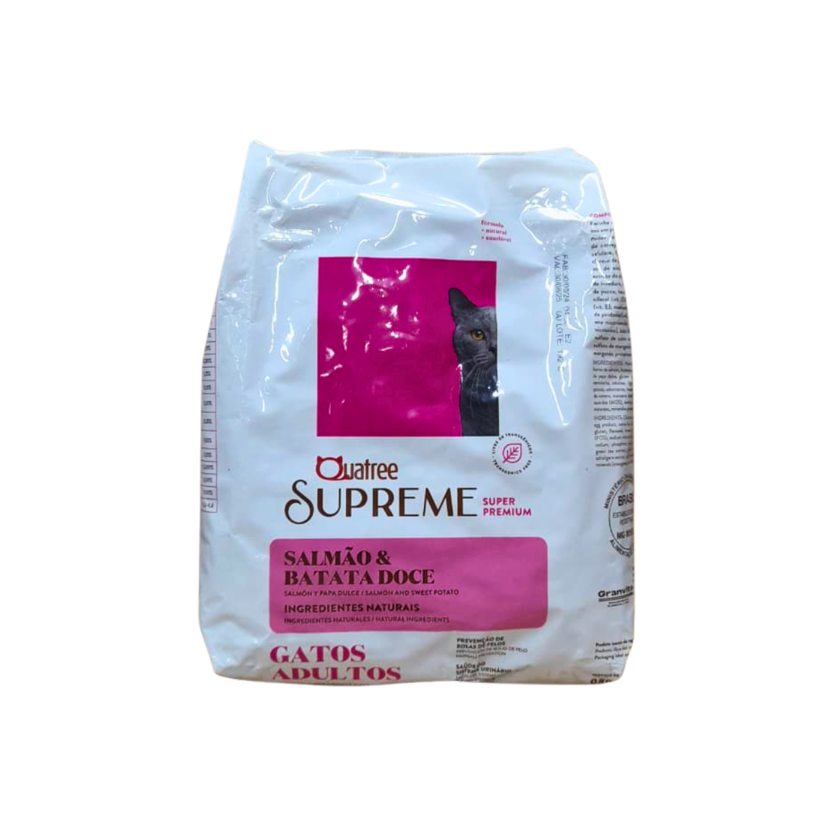 Imagem de QUATREE SUPREME GATOS ADULTOS SALMÃO E FRANGO 1KG